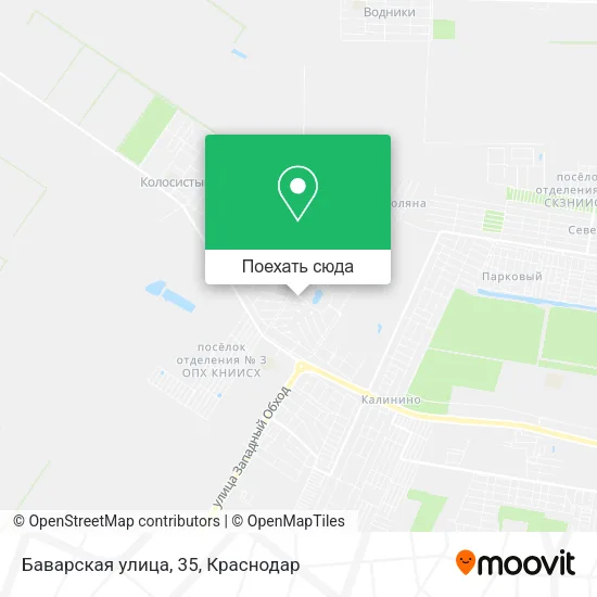 Карта Баварская улица, 35