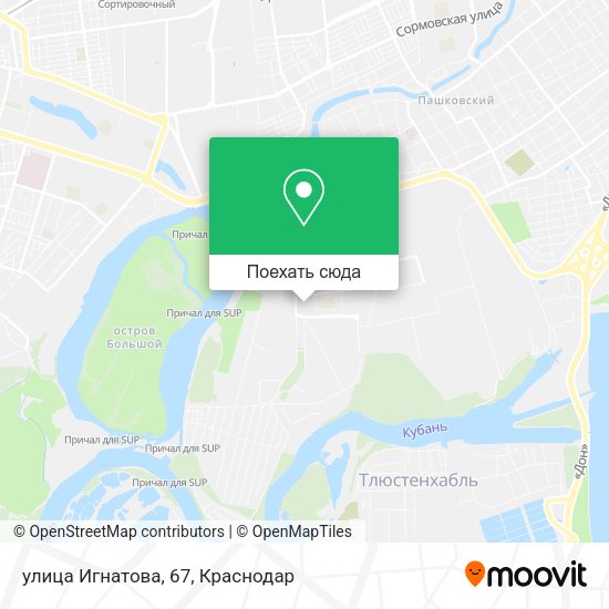 Карта улица Игнатова, 67