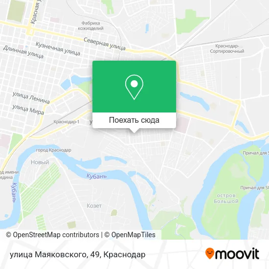 Карта улица Маяковского, 49