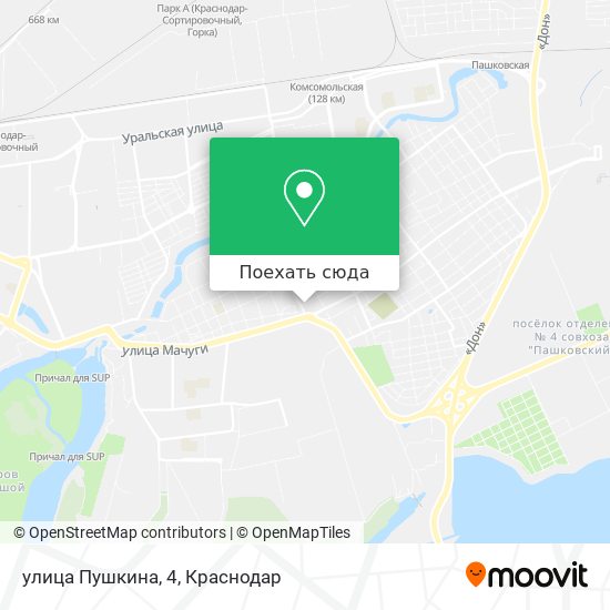 Карта улица Пушкина, 4