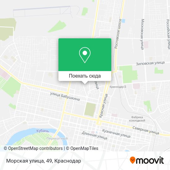 Карта Морская улица, 49