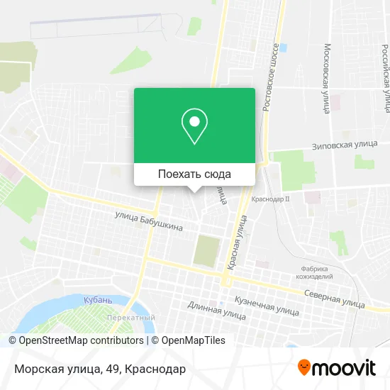 Карта Морская улица, 49