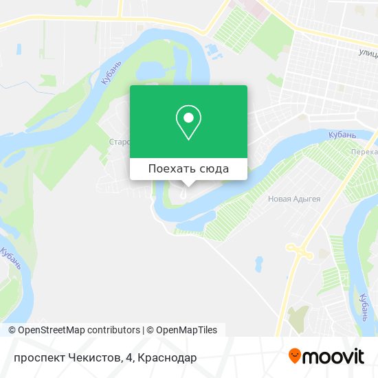 Карта проспект Чекистов, 4