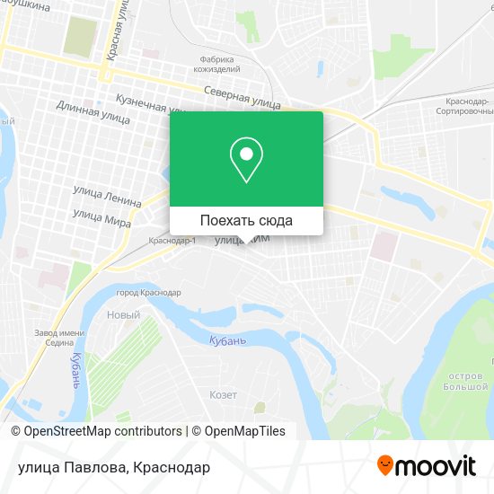 Карта улица Павлова
