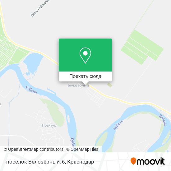 Карта посёлок Белозёрный, 6