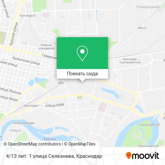 Карта 4/13 лит. 1 улица Селезнева