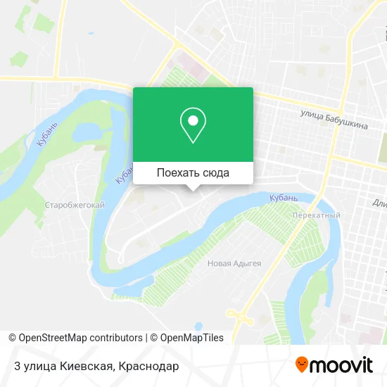 Карта 3 улица Киевская