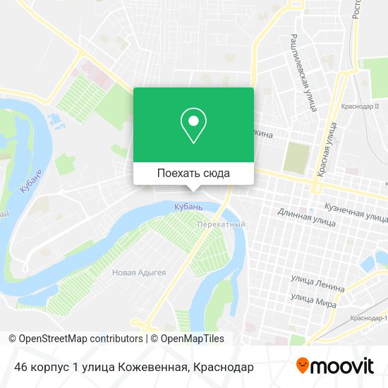 Карта 46 корпус 1 улица Кожевенная