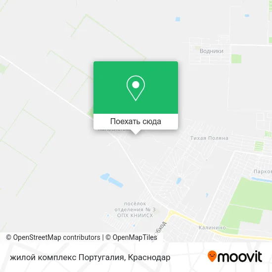 Карта жилой комплекс Португалия