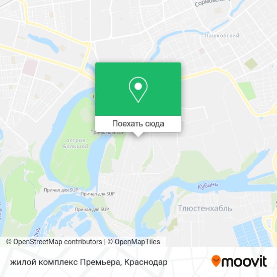 Карта жилой комплекс Премьера