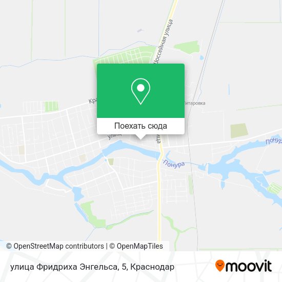 Карта улица Фридриха Энгельса, 5