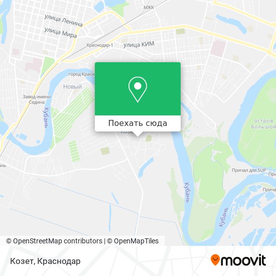 Карта Козет