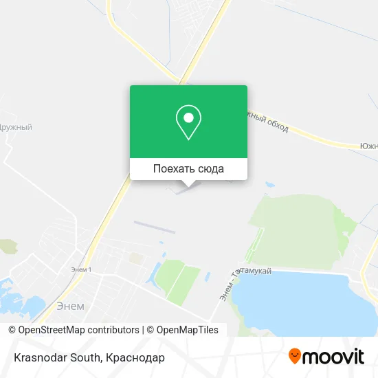 Карта Krasnodar South