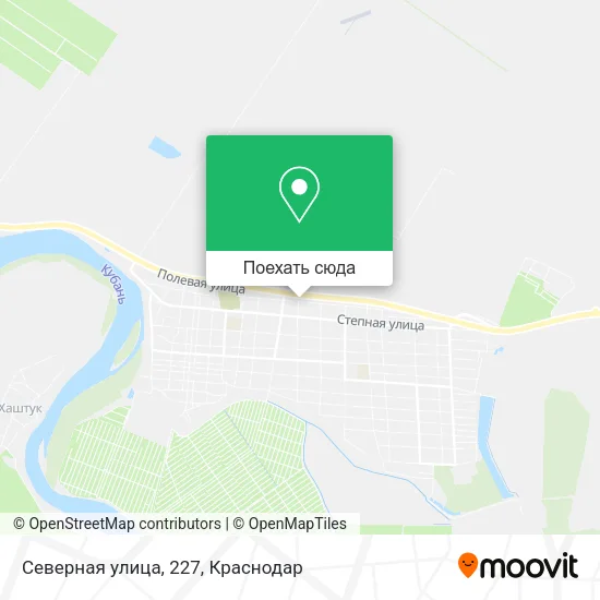 Карта Северная улица, 227