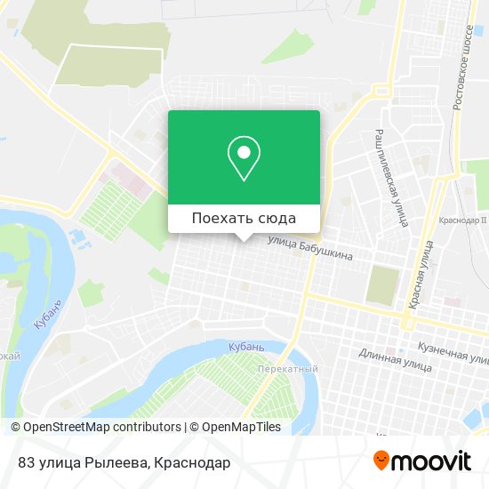 Карта 83 улица Рылеева