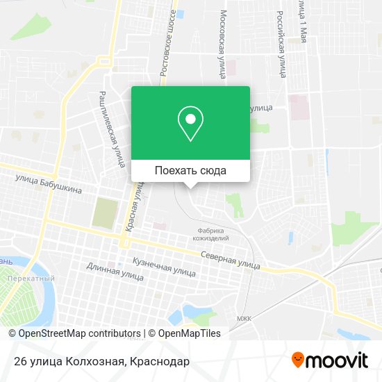 Карта 26 улица Колхозная