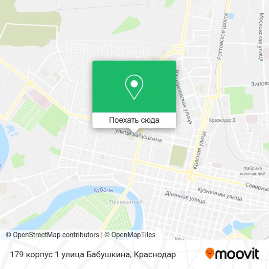 Карта 179 корпус 1 улица Бабушкина