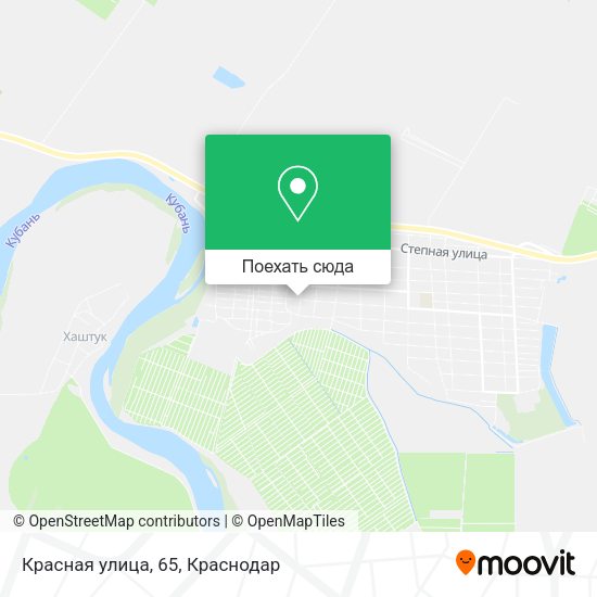 Карта Красная улица, 65