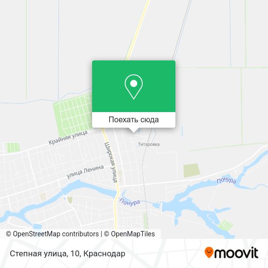 Карта Степная улица, 10