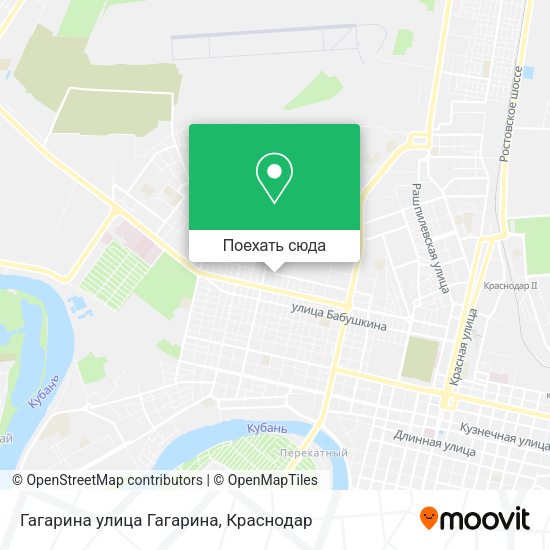 Карта Гагарина улица Гагарина