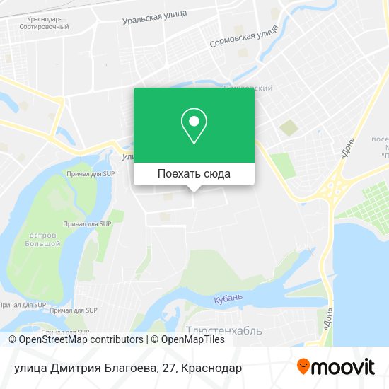 Карта улица Дмитрия Благоева, 27