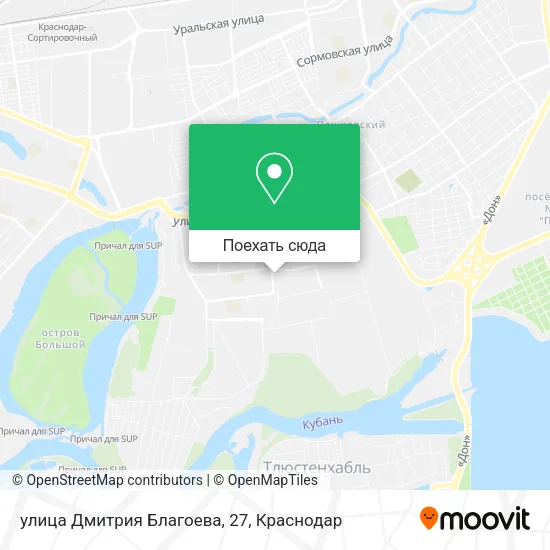 Карта улица Дмитрия Благоева, 27