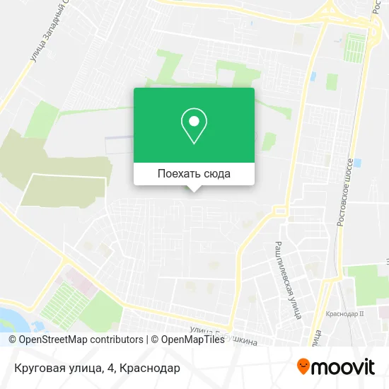Карта Круговая улица, 4