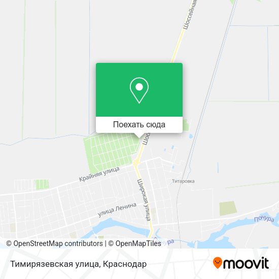 Карта Тимирязевская улица