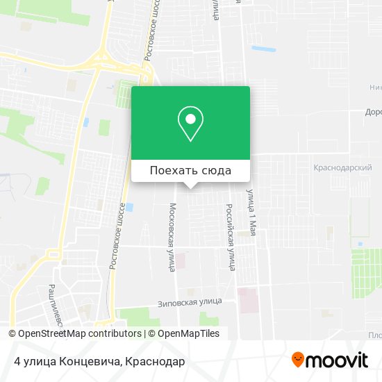 Карта 4 улица Концевича