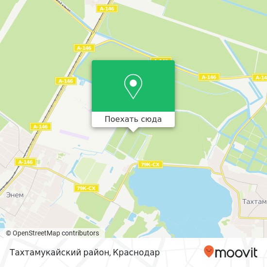 Карта Тахтамукайский район