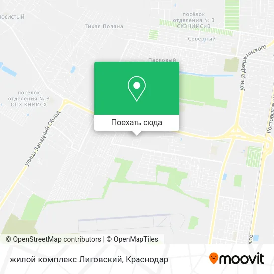 Карта жилой комплекс Лиговский