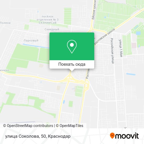 Карта улица Соколова, 50