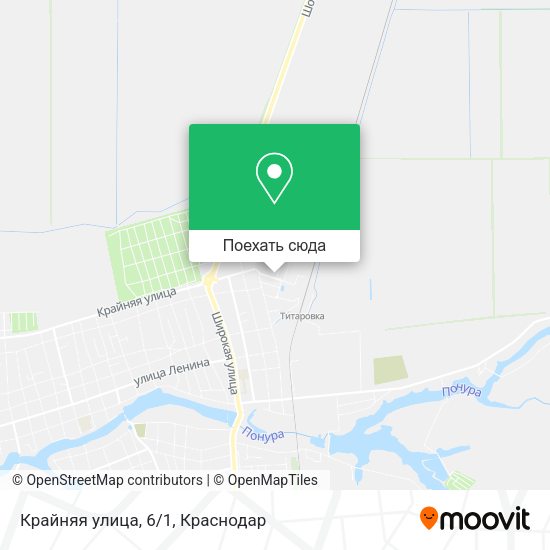 Карта Крайняя улица, 6/1