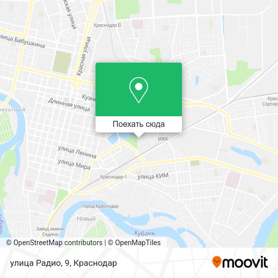 Карта улица Радио, 9