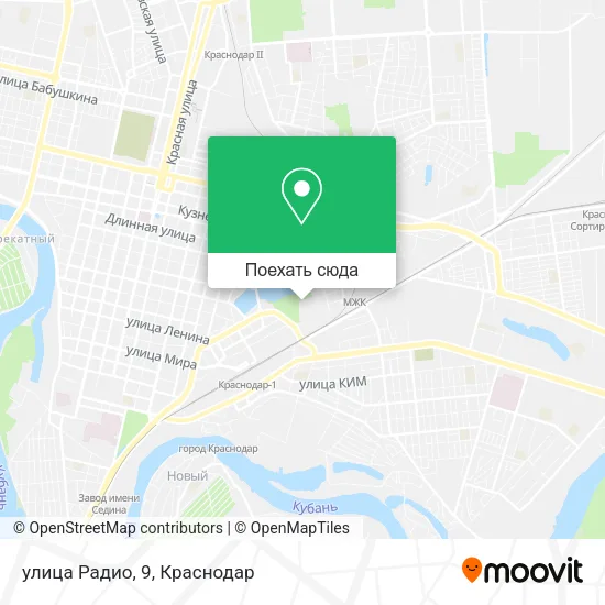 Карта улица Радио, 9