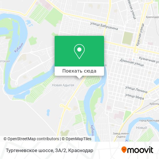 Карта Тургеневское шоссе, 3А/2