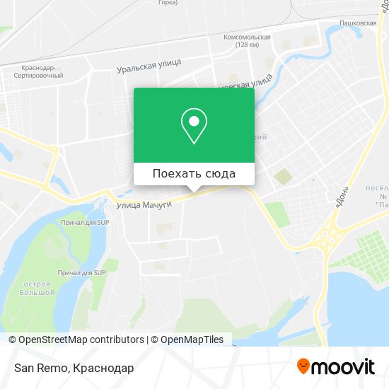 Карта San Remo