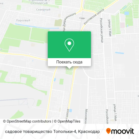 Карта садовое товарищество Топольки-4