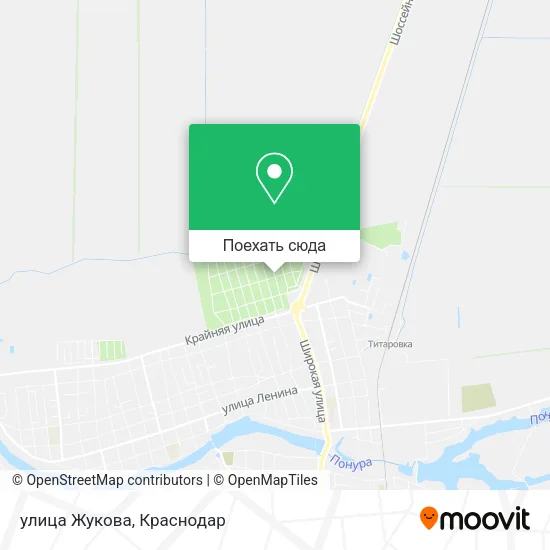 Карта улица Жукова