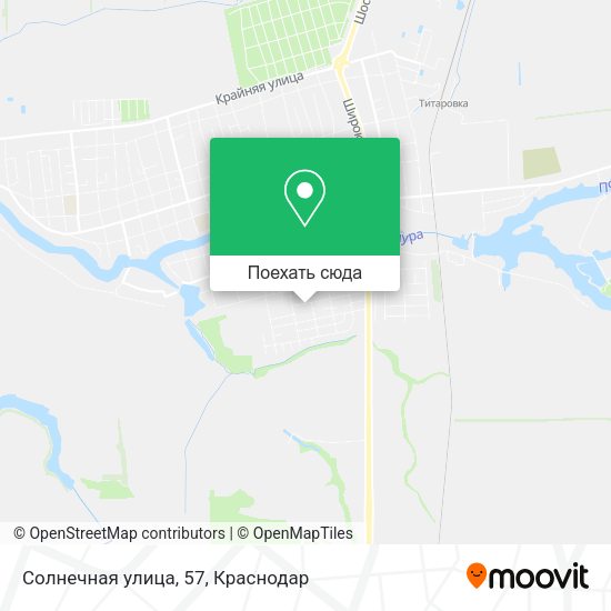 Карта Солнечная улица, 57