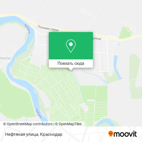 Карта Нефтяная улица