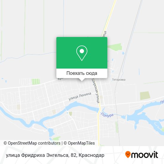 Карта улица Фридриха Энгельса, 82