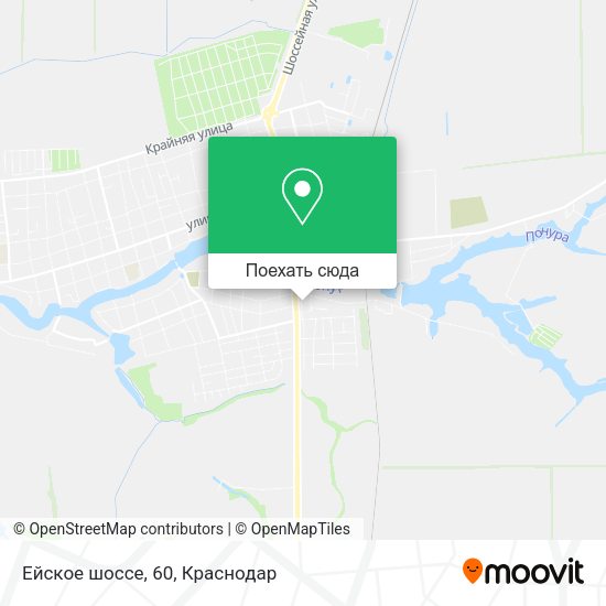 Карта Ейское шоссе, 60