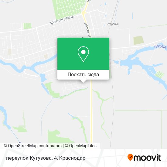 Карта переулок Кутузова, 4
