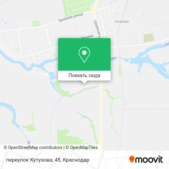 Карта переулок Кутузова, 45