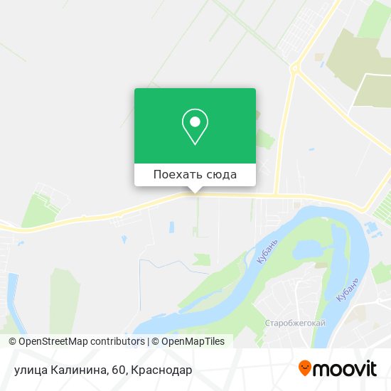 Карта улица Калинина, 60