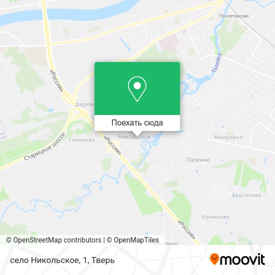 Карта село Никольское, 1