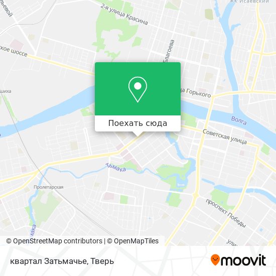 Карта квартал Затьмачье
