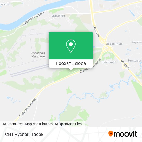 Карта СНТ Руслан