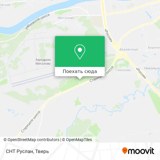 Карта СНТ Руслан